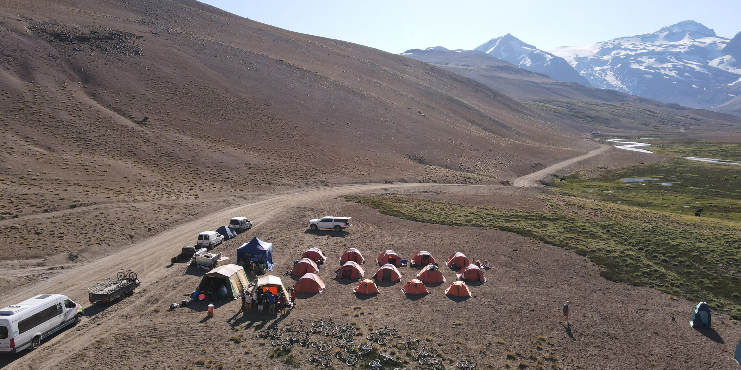 La traversée des Andes à VTT- Le col Vergara
